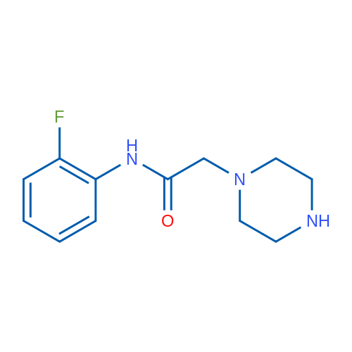 N-(2-FLuorophenyl)-2-piperazin-1-ylacetamide 5g