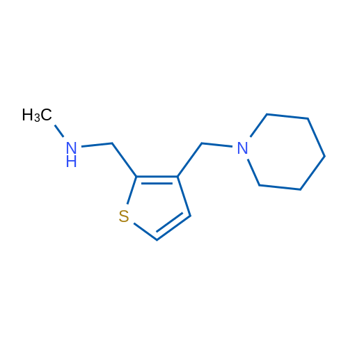 N-MEthyl-1-[3-(piperidin-1-ylmethyl)-2-thienyl]methanamine 1g