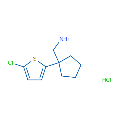 ([1-(5-CHloro-2-thienyl)cyclopentyl]methyl)amine hydrochloride 1g