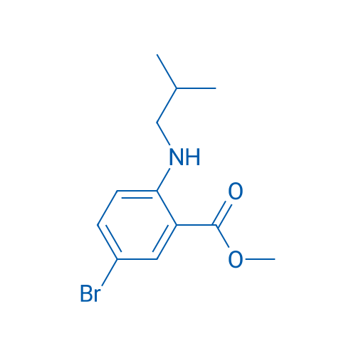 Methyl 5-bromo-2-(isobutylamino)benzoate 1g