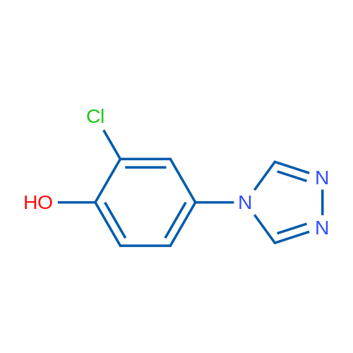 2-Chloro-4-(4h-1,2,4-triazol-4-yl)phenol 1g