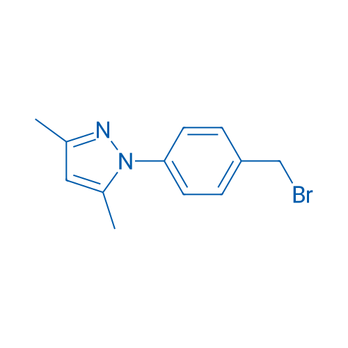 1-(4-(Bromomethyl)phenyl)-3,5-dimethyl-1H-pyrazole 1g