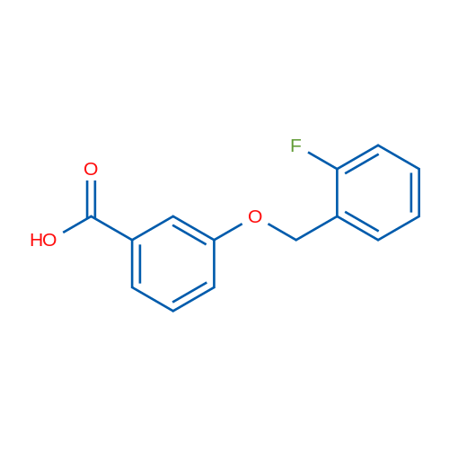 3-((2-Fluorobenzyl)oxy)benzoic acid 1g