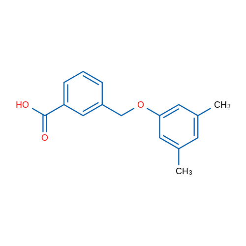 3-((3,5-Dimethylphenoxy)methyl)benzoic acid 5g