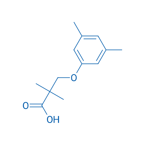 3-(3,5-Dimethyl-phenoxy)-2,2-dimethyl-propionic acid 1g