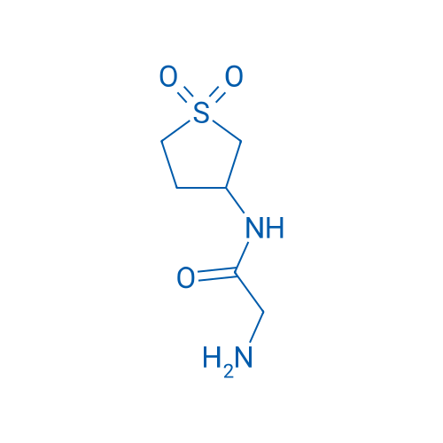2-Amino-N-(1,1-dioxidotetrahydrothiophen-3-yl)acetamide 100mg