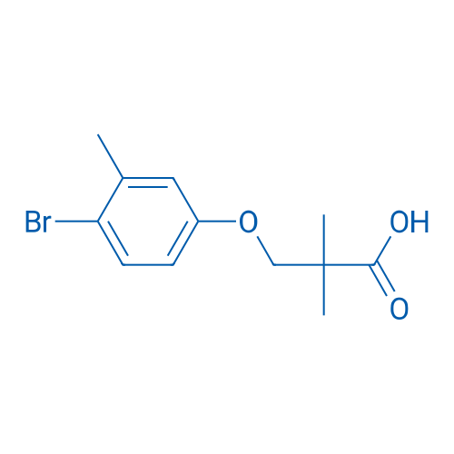 3-(4-Bromo-3-methylphenoxy)-2,2-dimethylpropanoic acid 1g