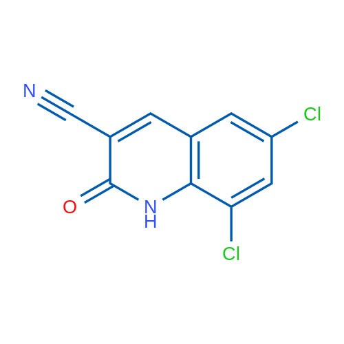 6,8-Dichloro-2-oxo-1,2-dihydroquinoline-3-carbonitrile 1g