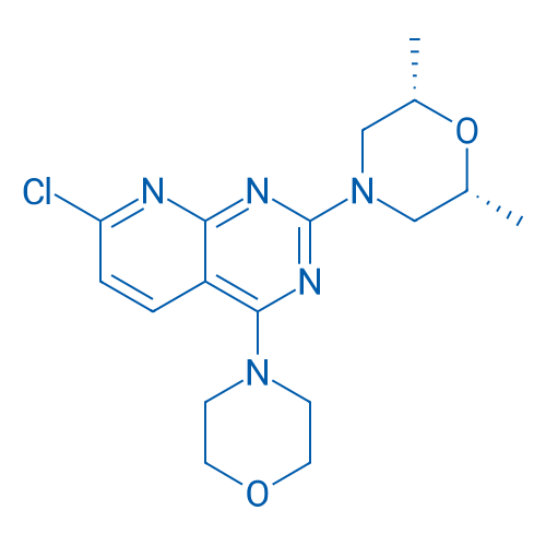(2R,6S)-4-(7-Chloro-4-morpholinopyrido[2,3-d]pyrimidin-2-yl)-2,6-dimethylmorpholine 1g