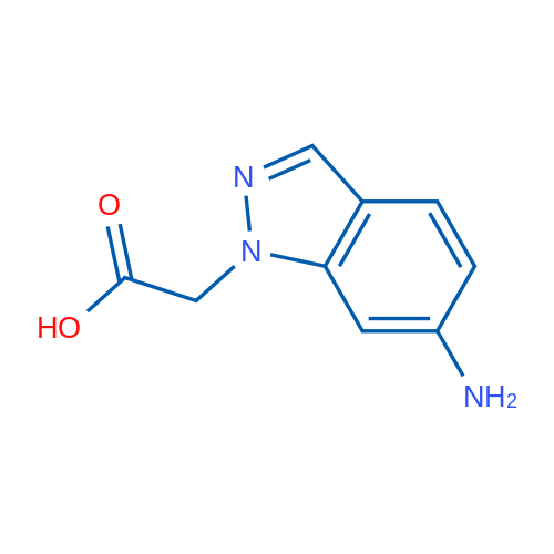 2-(6-Amino-1H-indazol-1-yl)acetic acid 1g
