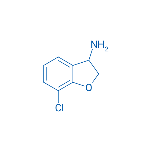 7-Chloro-2,3-dihydro-1-benzofuran-3-amine 250mg