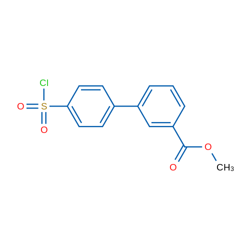 Methyl 4'-(chlorosulfonyl)-[1,1'-biphenyl]-3-carboxylate 250mg