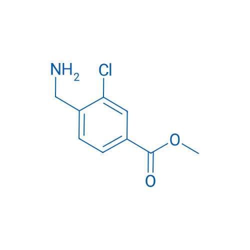Methyl 4-(aminomethyl)-3-chlorobenzoate 250mg