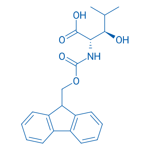 Fmoc-(3R)-3-OH-Leu-OH 250mg