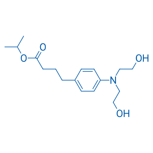 Isopropyl 4-(4-(bis(2-hydroxyethyl)amino)phenyl)butanoate 1g