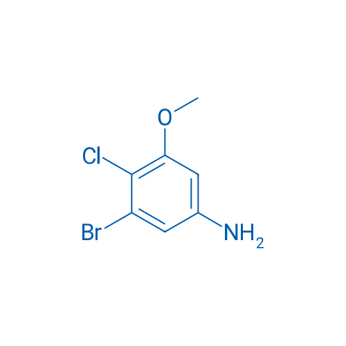 3-Bromo-4-chloro-5-methoxyaniline 25g