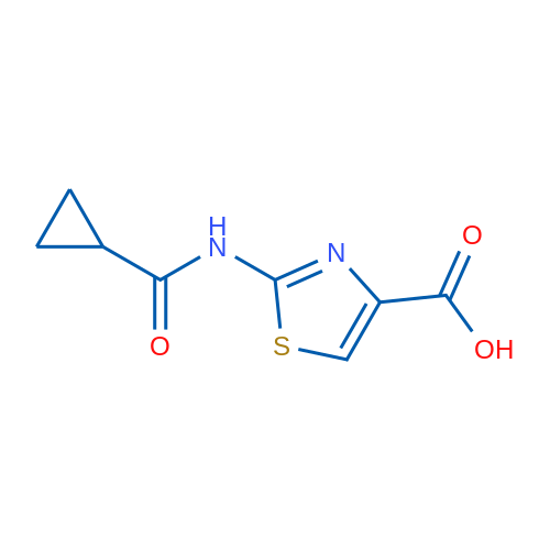 2-[(Cyclopropylcarbonyl)amino]-1,3-thiazole-4-carboxylic acid 1g