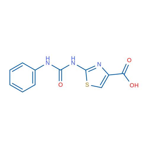 2-[(Anilinocarbonyl)amino]-1,3-thiazole-4-carboxylic acid 250mg
