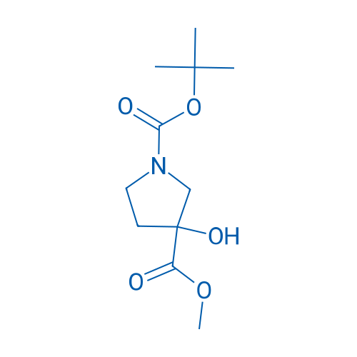1-tert-Butyl 3-methyl 3-hydroxypyrrolidine-1,3-dicarboxylate 100mg