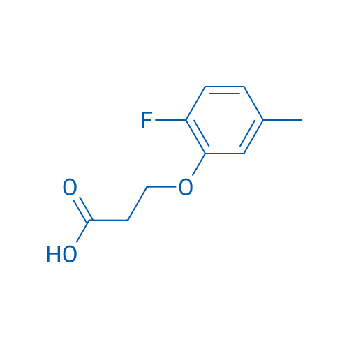 3-(2-Fluoro-5-methylphenoxy)propanoic acid 5g