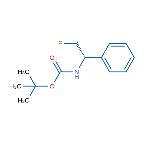 tert-Butyl (S)-(2-fluoro-1-phenylethyl)carbamate 250mg