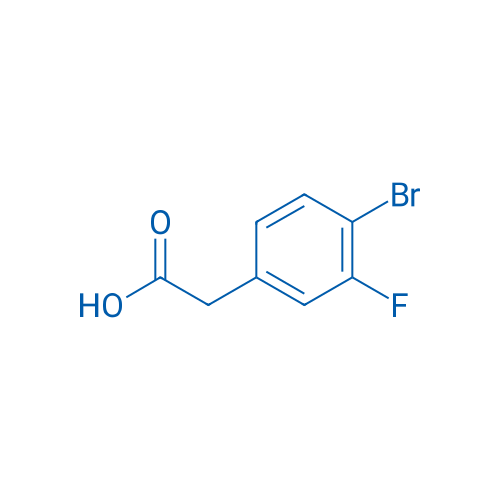4-Bromo-3-fluorophenylacetic acid 250mg