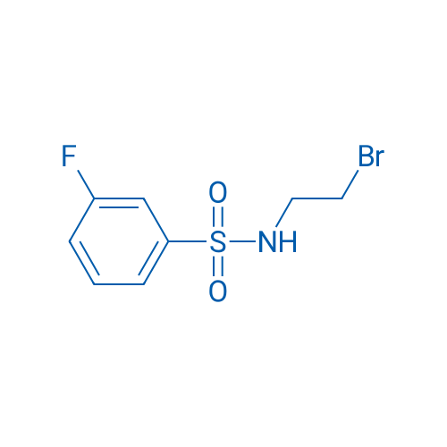 N-(2-Bromoethyl)-3-fluorobenzenesulfonamide 1g