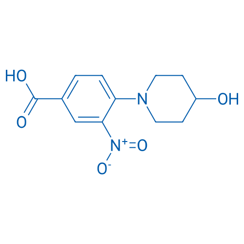 4-(4-Hydroxypiperidin-1-yl)-3-nitrobenzoic acid 1g
