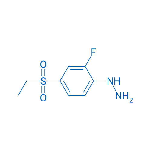 (4-(Ethylsulfonyl)-2-fluorophenyl)hydrazine 1g