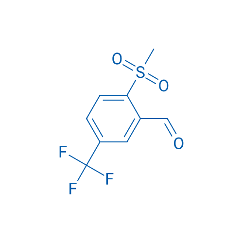 2-(Methylsulfonyl)-5-(trifluoromethyl)benzaldehyde 5g