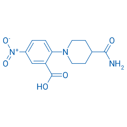 2-(4-Carbamoylpiperidin-1-yl)-5-nitrobenzoic acid 1g