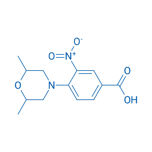 4-(2,6-Dimethylmorpholino)-3-nitrobenzoic acid 1g