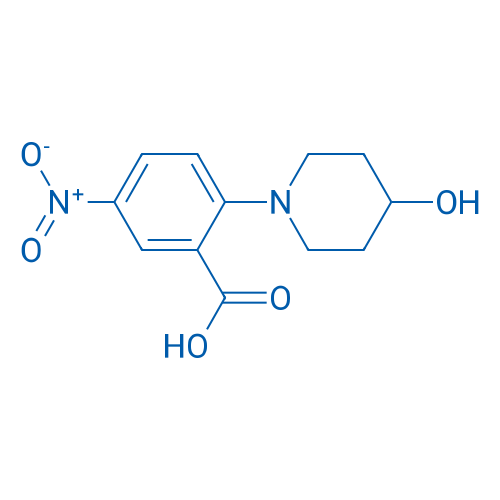 2-(4-Hydroxypiperidin-1-yl)-5-nitrobenzoic acid 5g