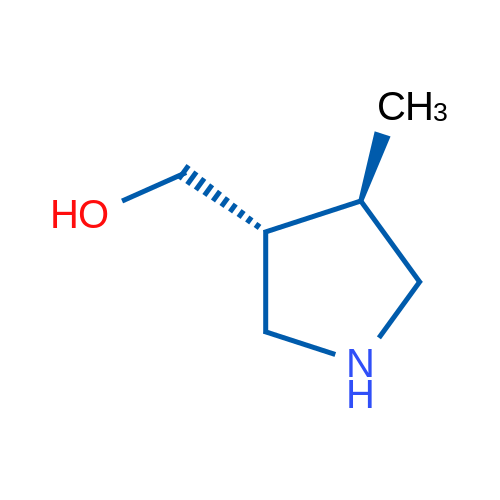 ((3R,4R)-4-Methylpyrrolidin-3-yl)methanol 100mg