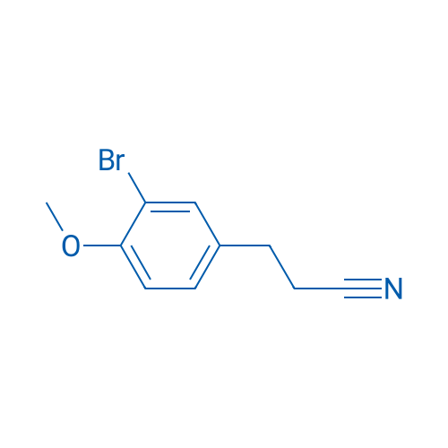 3-(3-Bromo-4-methoxyphenyl)propanenitrile 1g