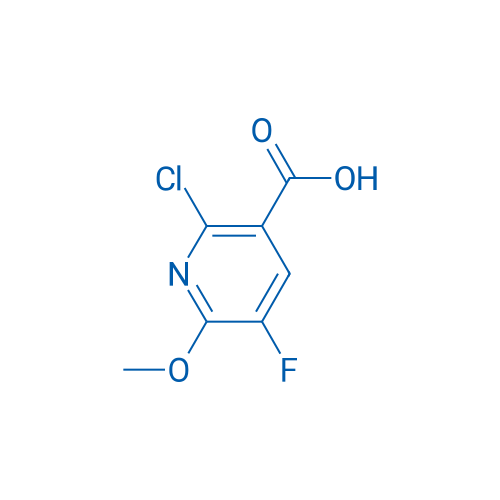 2-Chloro-5-fluoro-6-methoxynicotinic acid 100mg