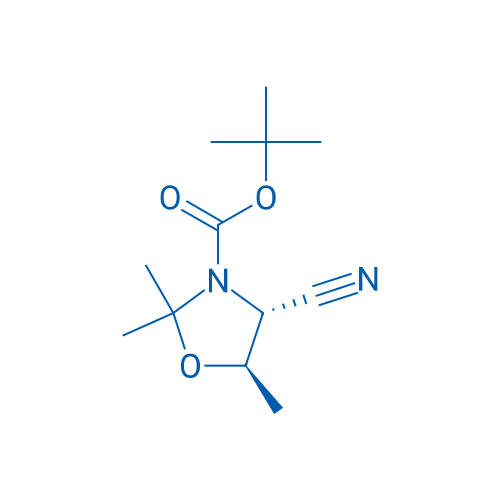 tert-Butyl (4R,5R)-4-cyano-2,2,5-trimethyloxazolidine-3-carboxylate 5g