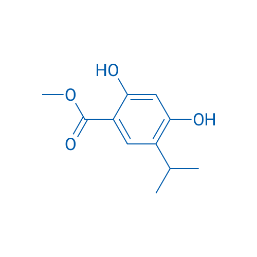 Methyl 2,4-dihydroxy-5-isopropylbenzoate 5g