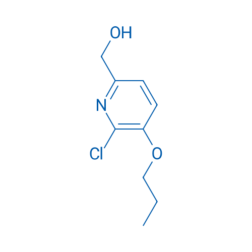(6-Chloro-5-propoxypyridin-2-yl)methanol 250mg