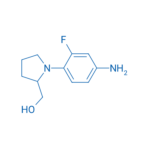 1-(4-Amino-2-fluorophenyl)-2-pyrrolidinemethanol 1g