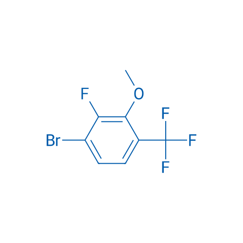 1-Bromo-2-fluoro-3-methoxy-4-(trifluoromethyl)benzene 250mg