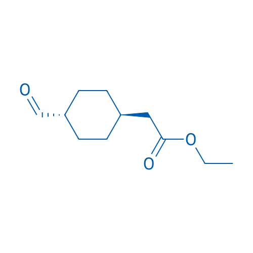 ethyl 2-[trans-4-formylcyclohexyl]acetate 1g