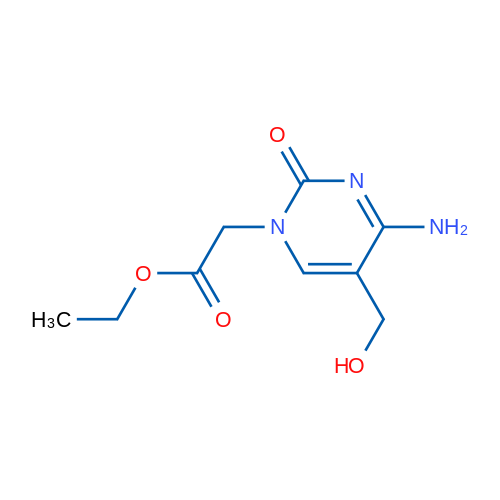 Ethyl 2-(4-amino-5-(hydroxymethyl)-2-oxopyrimidin-1(2H)-yl)acetate 1g