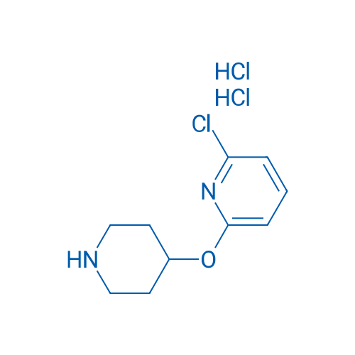 2-Chloro-6-(piperidin-4-yloxy)pyridine dihydrochloride 250mg
