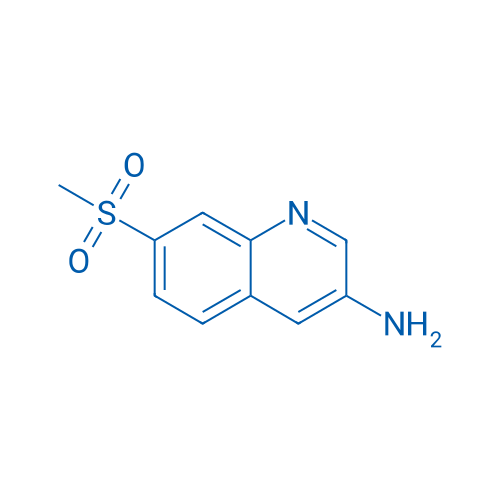 7-(Methylsulfonyl)quinolin-3-amine 250mg