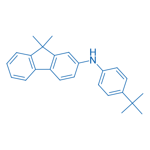 N-(4-(tert-Butyl)phenyl)-9,9-dimethyl-9H-fluoren-2-amine 250mg