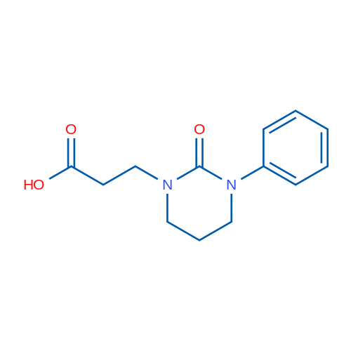 3-(2-Oxo-3-phenyltetrahydropyrimidin-1(2H)-yl)propanoic acid 1g