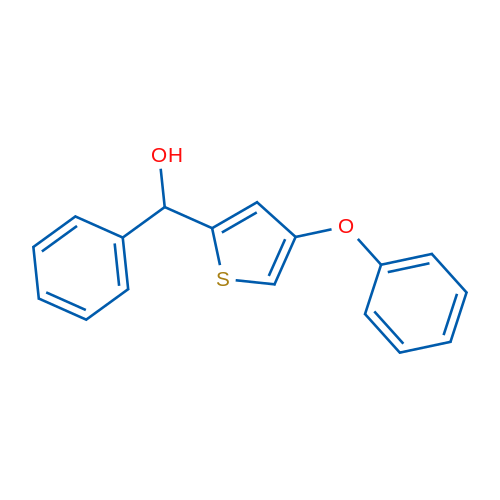 (4-Phenoxythiophen-2-yl)(phenyl)methanol 1g