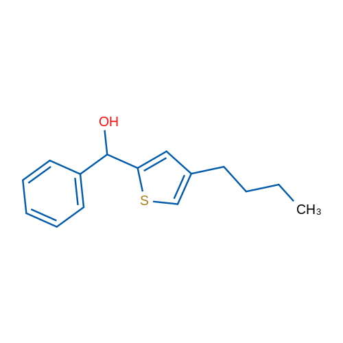 (4-Butylthiophen-2-yl)(phenyl)methanol 1g