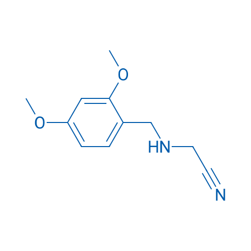 2-([(2,4-Dimethoxyphenyl)methyl]amino)acetonitrile 1g
